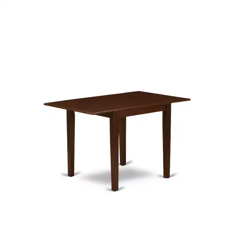 Set da Tavolo da Cucina 3 Pezzi Mogano Stile Moderno