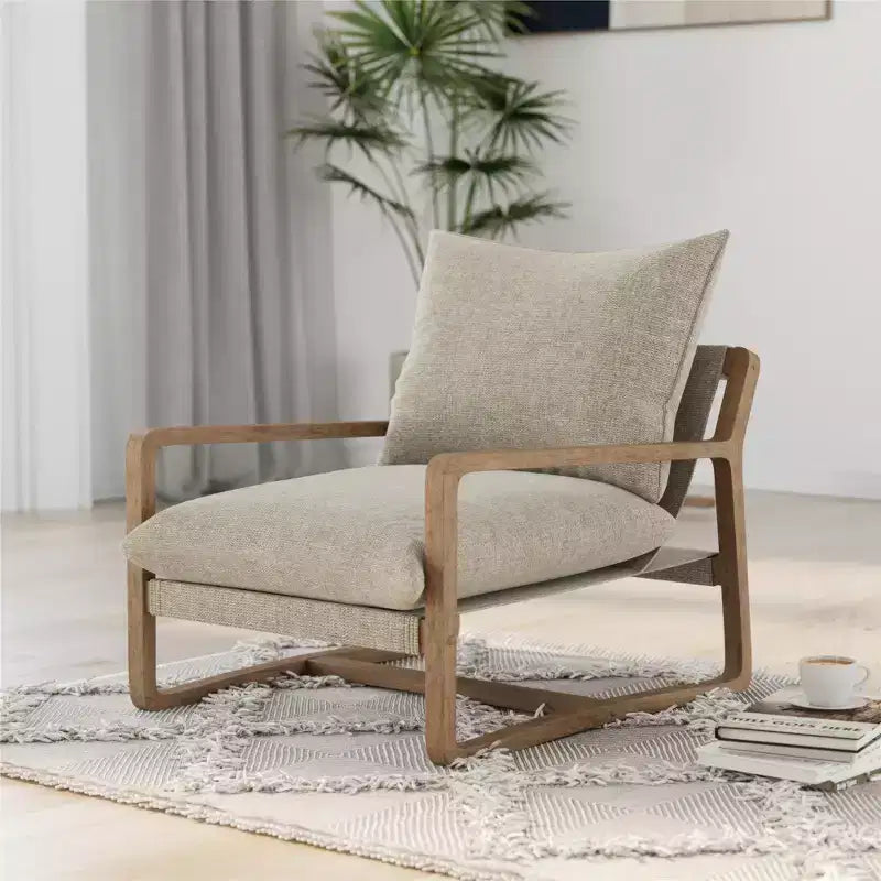 Sedia d'accento imbottita Mika Sling