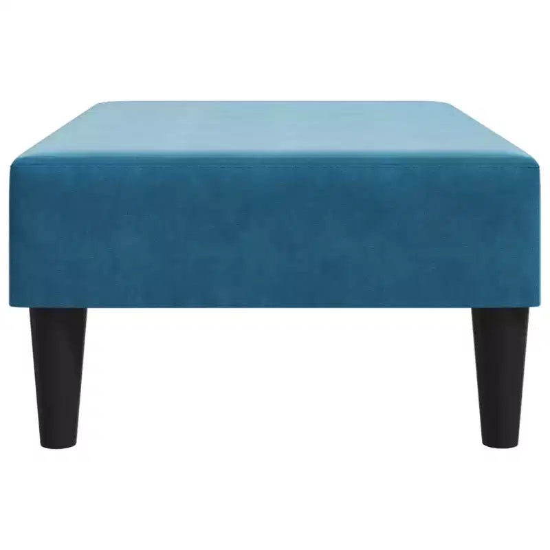 Poggiapiedi ottomano moderno, pouf sgabello rivestito in velluto come poggiapiedi, seduta d'accento compatta per il soggiorno