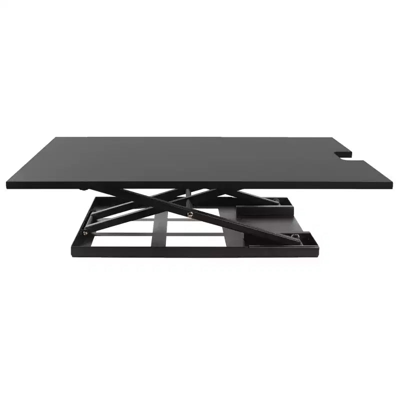 X-Elite Pro 36 convertitore da scrivania sit-stand con regolazione pneumatica dell'altezza, nero