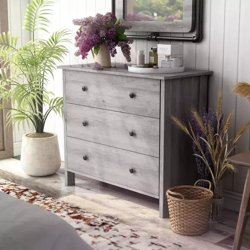 24/7 Shop At Home Cecilia 3 Drawer Dresser